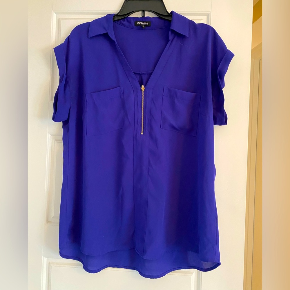 Blue Express Blouse